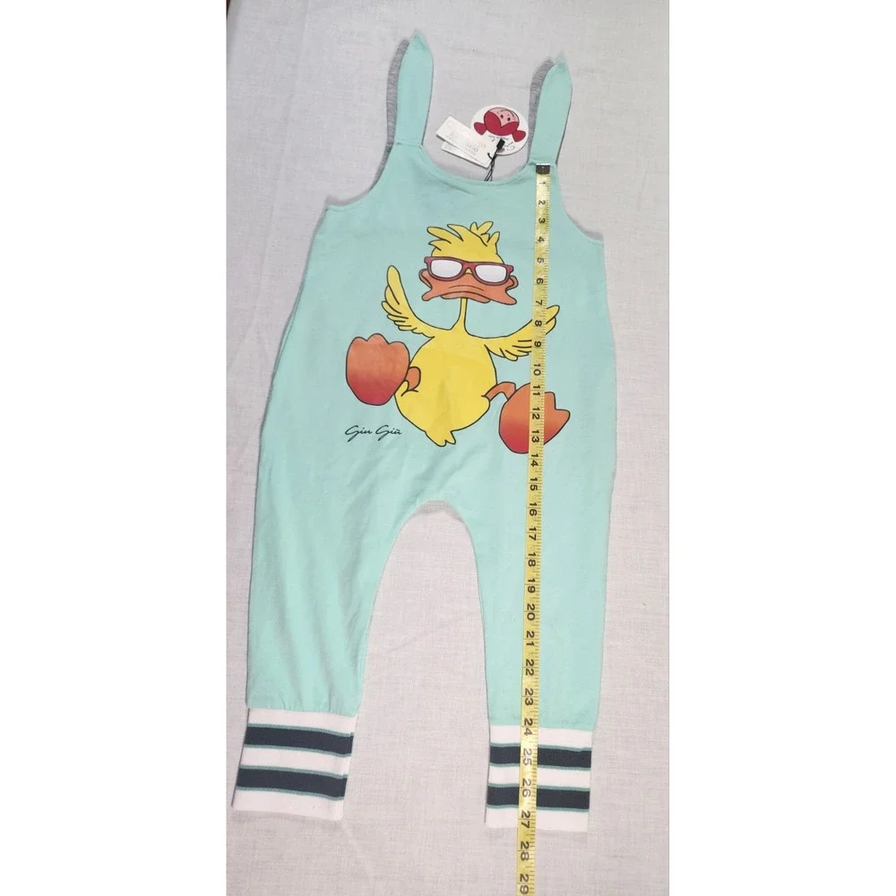 GIU GIU Unisex Children Overalls Duck One Piece Jumpsuit  ITALY Size‎ 1-2
